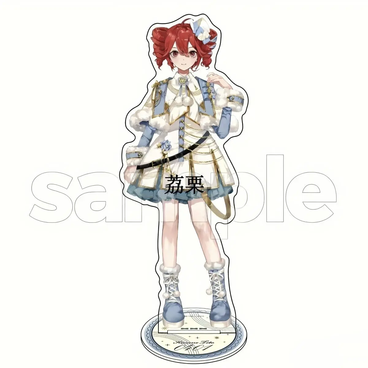 Anime Figure Kasane Teto Cosplay Acrylic Stand Model Plate Desk Decor Standing Sign Figures Friends Gifts