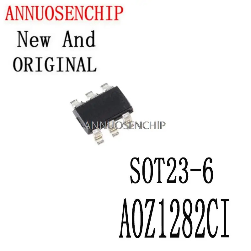 

100PCS New And Original AOZ1282 BN 1282 1.2A SOT23-6 IC AOZ1282CI