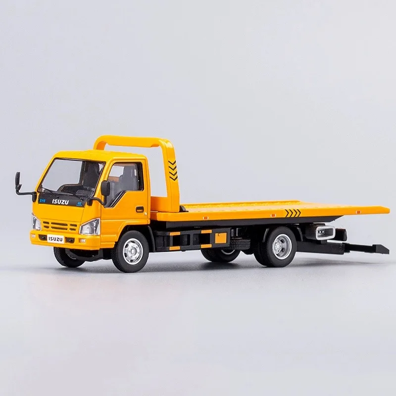 GCD 1:64 ISUZU N series flat plate transport truck alloy car model