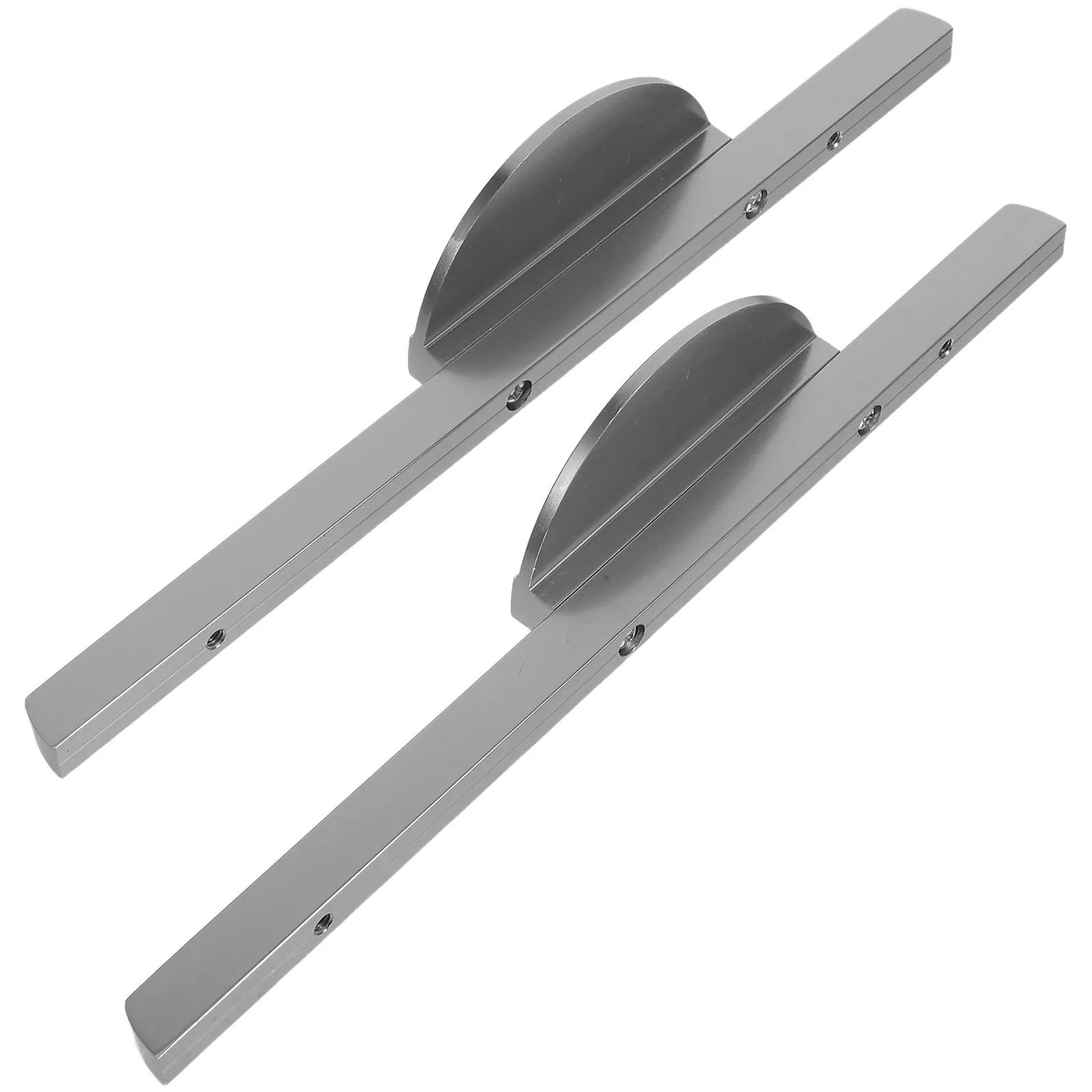 

2Pcs Modern Half Moon Drawer Pulls Cabinet Handles Aluminum Alloy Rustproof Sleek Design Fast Installation for Kitchen Bathroom