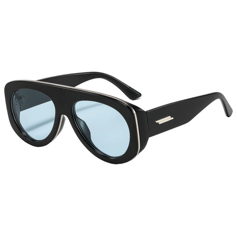 Oversized Aviation Sunglasses Women Brand Retro Pilot Sun Glasses UV Protection Fashionable Streetwear 2026 Fashion Trendy
