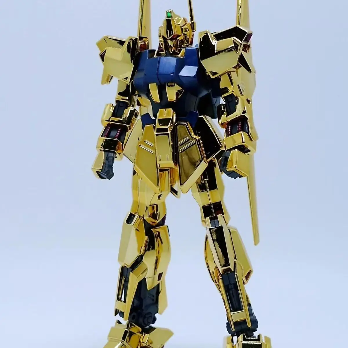 JMS Hayaku Shiki HG 1/144 MSN-00100 REVIVE Elektroplaterowany Złoty Model Ruchome Stawy Kolekcjonerski Robot Mecha Zestaw Zabawki Prezent Ozdoba