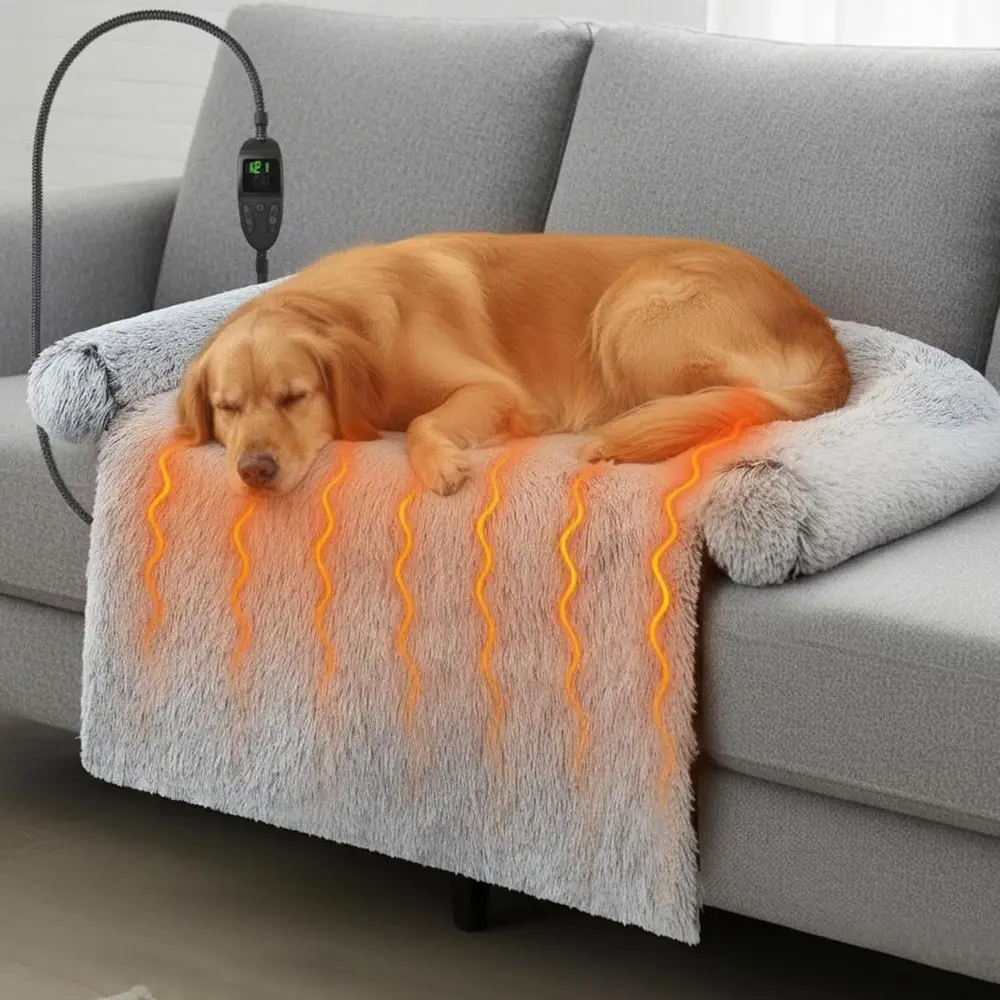 Heated Dog Couch Be…