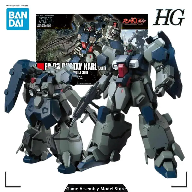 

Bandai 1/144 Fd-03 Gustav Karl 221 Hguc Series Action Anime Figure Assembled Model Boy Gifts In Stock