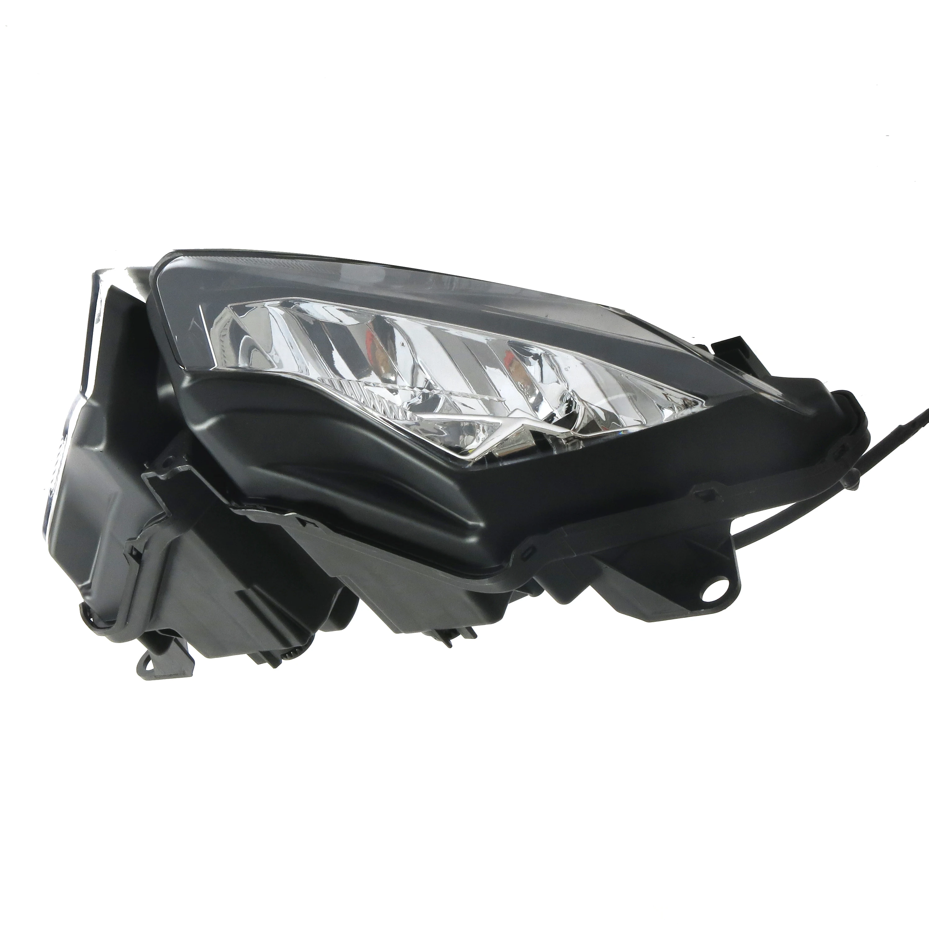 STLFHigh Quality2018 Edition Ninja400/Ninja250 Motorfiets Verlichtingssysteem Front LED Koplamp Lamp Montage met Clear ABS Lens