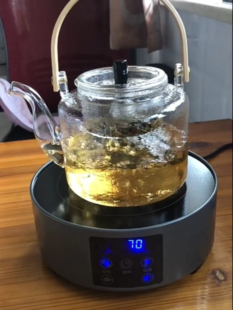Cocina de Inducción para el hogar, nuevo estilo, Mini estufa eléctrica de cerámica, estufa de té, nueva tetera pequeña, olla de cerámica especial para oficina