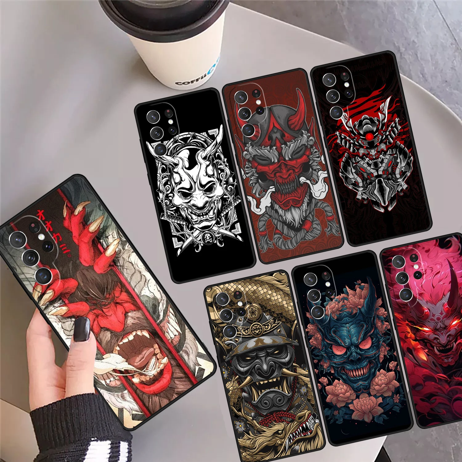 Samurai Oni Mask Ph… - image