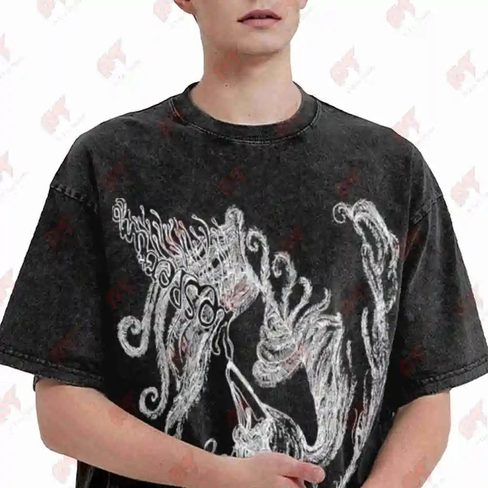 Bjork Vespertine Album Vintage Washed Tee Pure Cotton T-Shirt