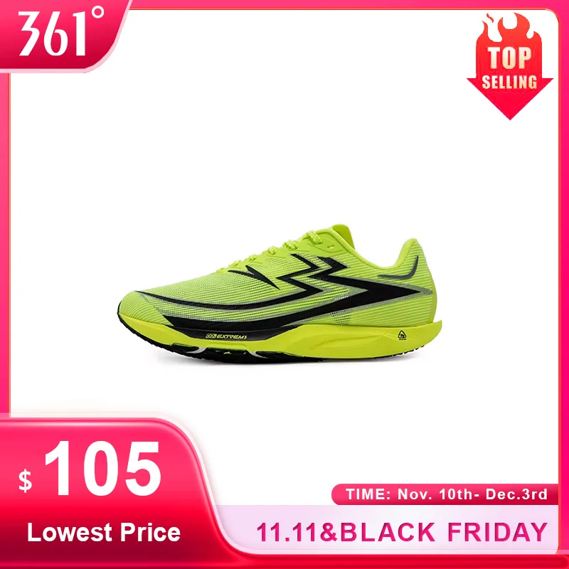 

361 Degrees BIospeed Future Carbon Plate Marathon Men Running Shoes Ultralight Cushioning Stable Support Male Sneakers 672422205