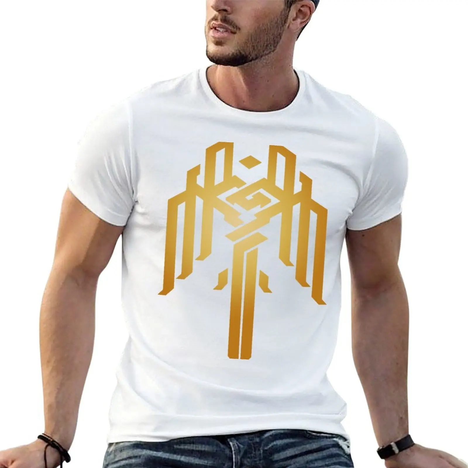 

Heraldry of Kirkwall (Gold) T-Shirt t shirts for man cotton funny t shirts designer T-Shirt