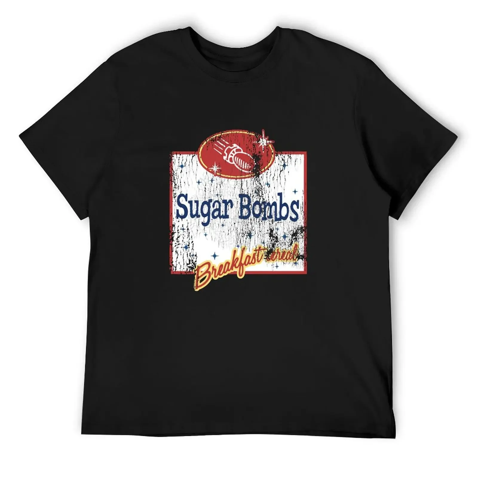 

Worn Sugar Bombs Logo (Full) T-Shirt graphic shirts graphic t shirts aesthetic clothes T-shirts for men cotton