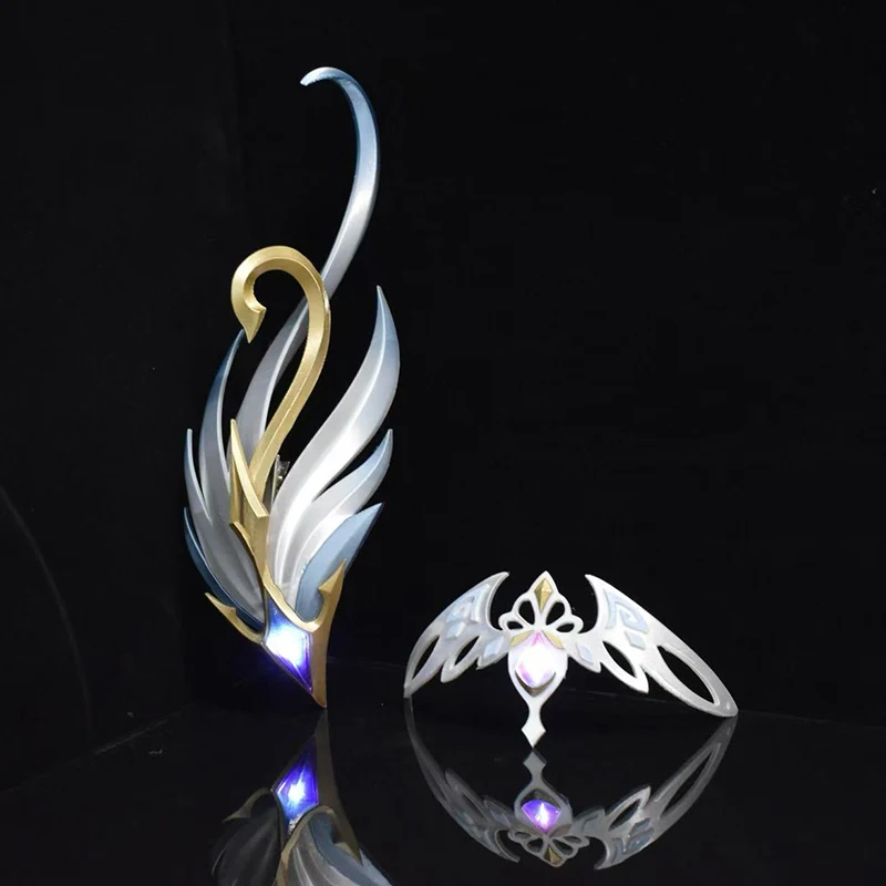 Odette Cosplay Genshin Impact Snezhnaya Ballerina Accessories Man Woman Halloween Carnaval Handmade Prop view 2