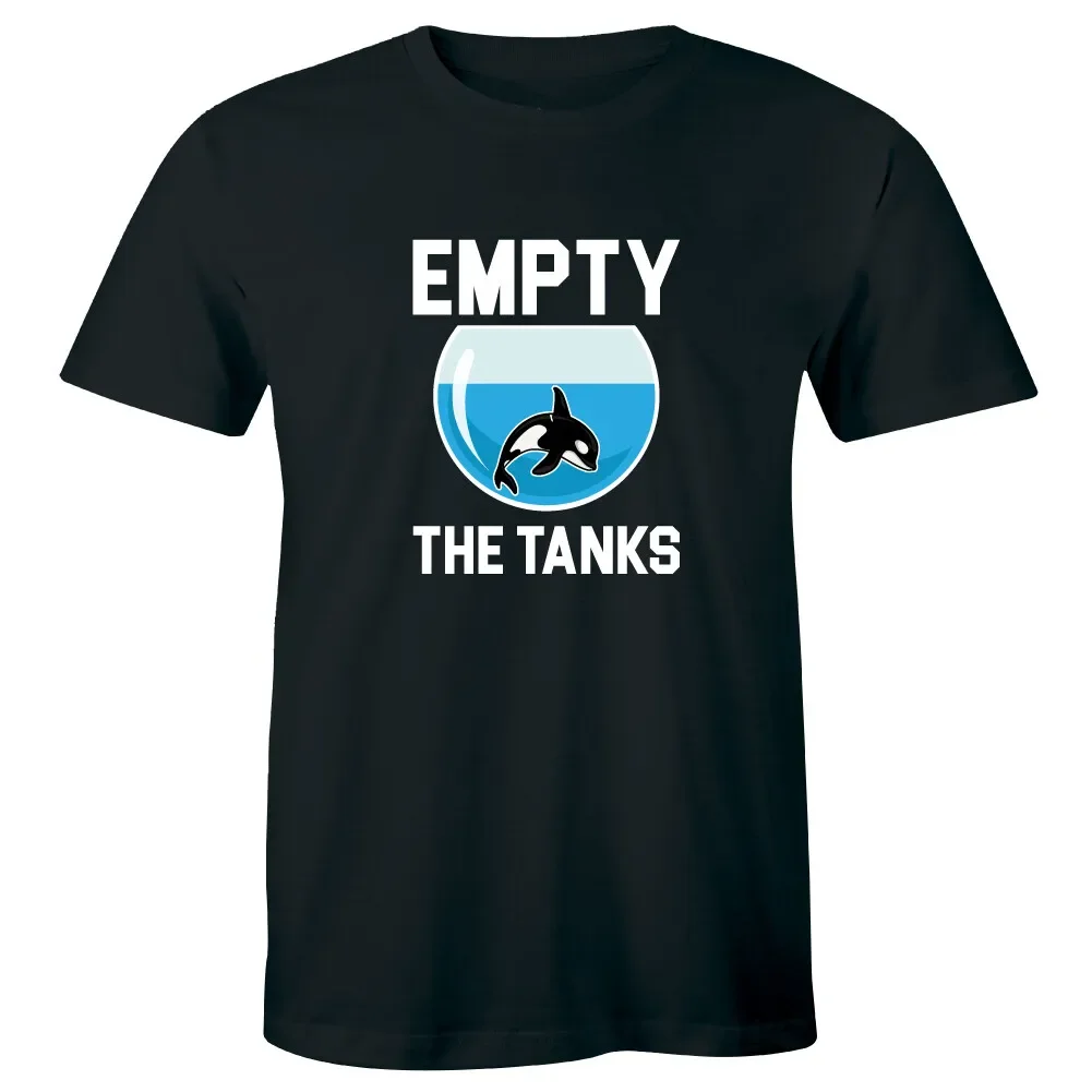 Empty The Tanks Men's T-Shirt Free The Killer Whales Animal Supporter
