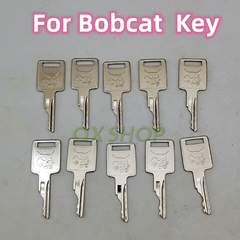 2PCS or 10PCS D250 Ignition Key For Bobcat SkidSteer Loaders and Mini Excavators 6693241