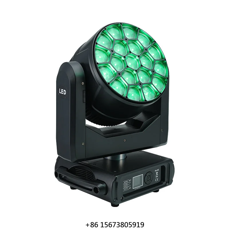 

19x15w LED Big Bee Eyes Moving Head Light RGBW Wall Washer Moving Head Stage Lights