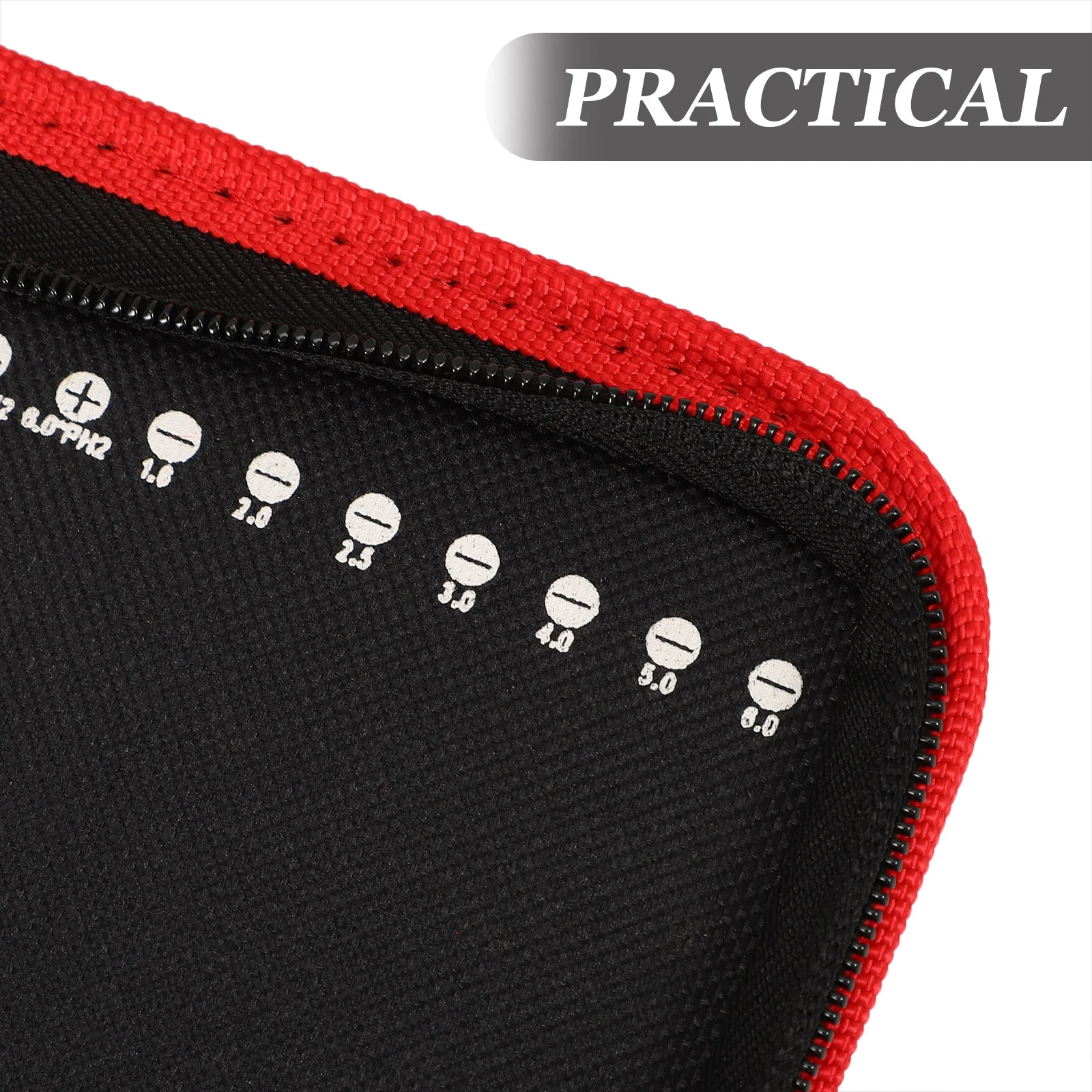 Hardware Kit Cloth Tool Pouch Bag with Zipper Small Bags for Tools Organizer Items Drill Bit Storage Pouches