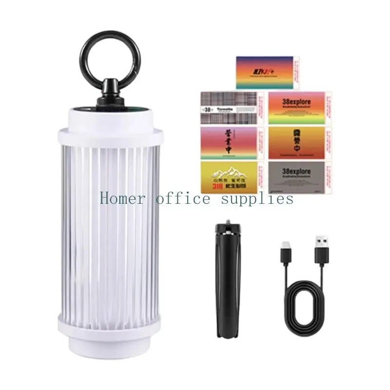 K43B Miniature Camping Lamp With Screw Mount And Soft Glows For Space