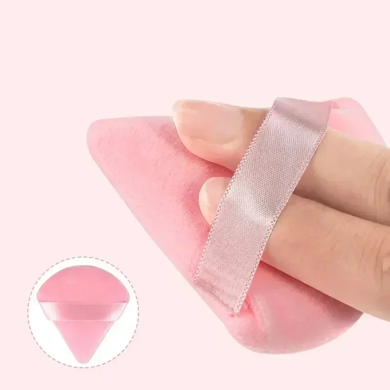5/10 قطعة مثلث المخملية مسحوق نفخة يشكلون الإسفنج للوجه عيون الكنتوري الظل ختم التجميل الأساس ماكياج أداة