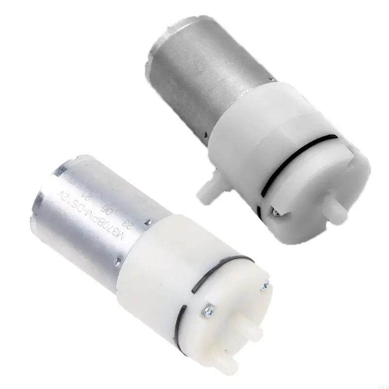 A2UD DC12V 370 Electric Micro Diaphragm Vacuum Air Low Noise Replacement for Drinking Equipment Beauty Device