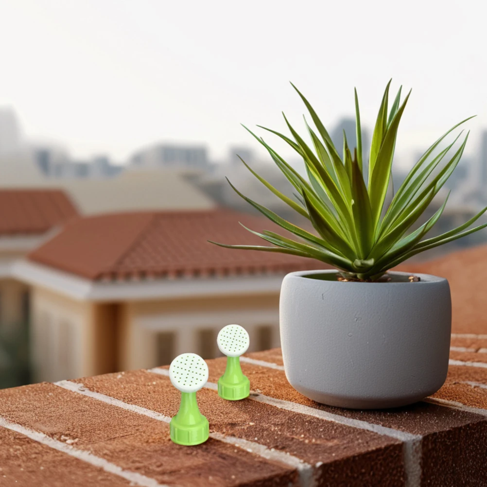 

8pcs Portable Watering Can Sprinkler Head Garden Hose Nozzle Water Bottle Cap Sprayer Replacement Parts Adjustable Spray Nozzle