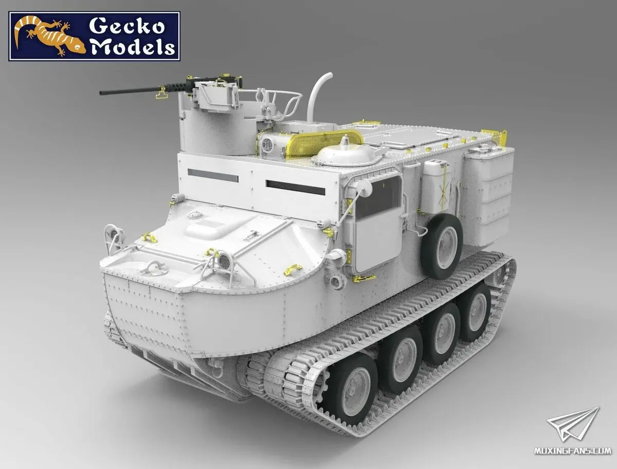 Gecko modelo 35GM0117 American M76 Otter Amphibious Transporter 1/35 Kit de modelo de ensamblaje de plástico