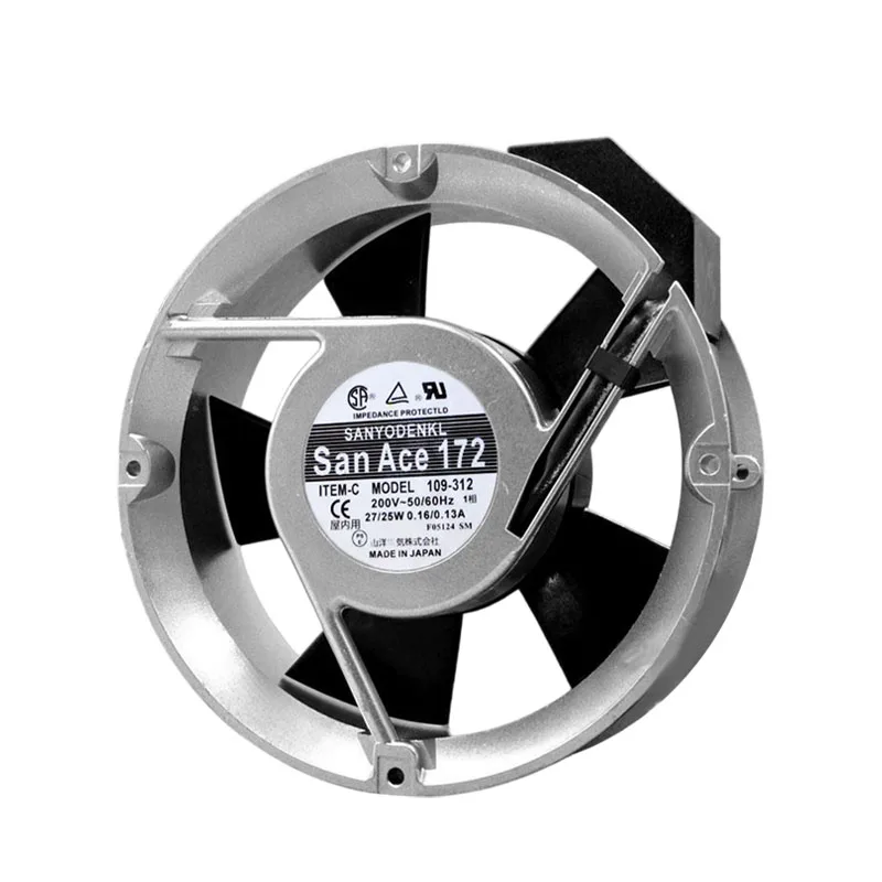

НОВЫЙ ОРИГИНАЛЬНЫЙ SANACE172 109-312 AC 200 В 17251 172*51 мм ОХЛАЖДАЮЩИЙ ВЕНТИЛЯТОР