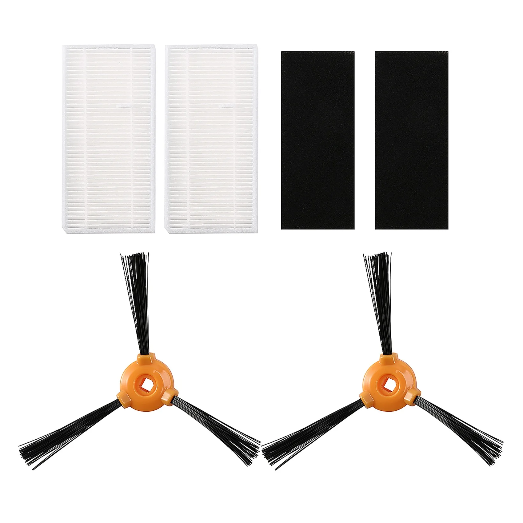 Filters Zijborstels Set Voor Conga Slanke 890 Stofzuiger Accessoire Gereedschapsonderdelen