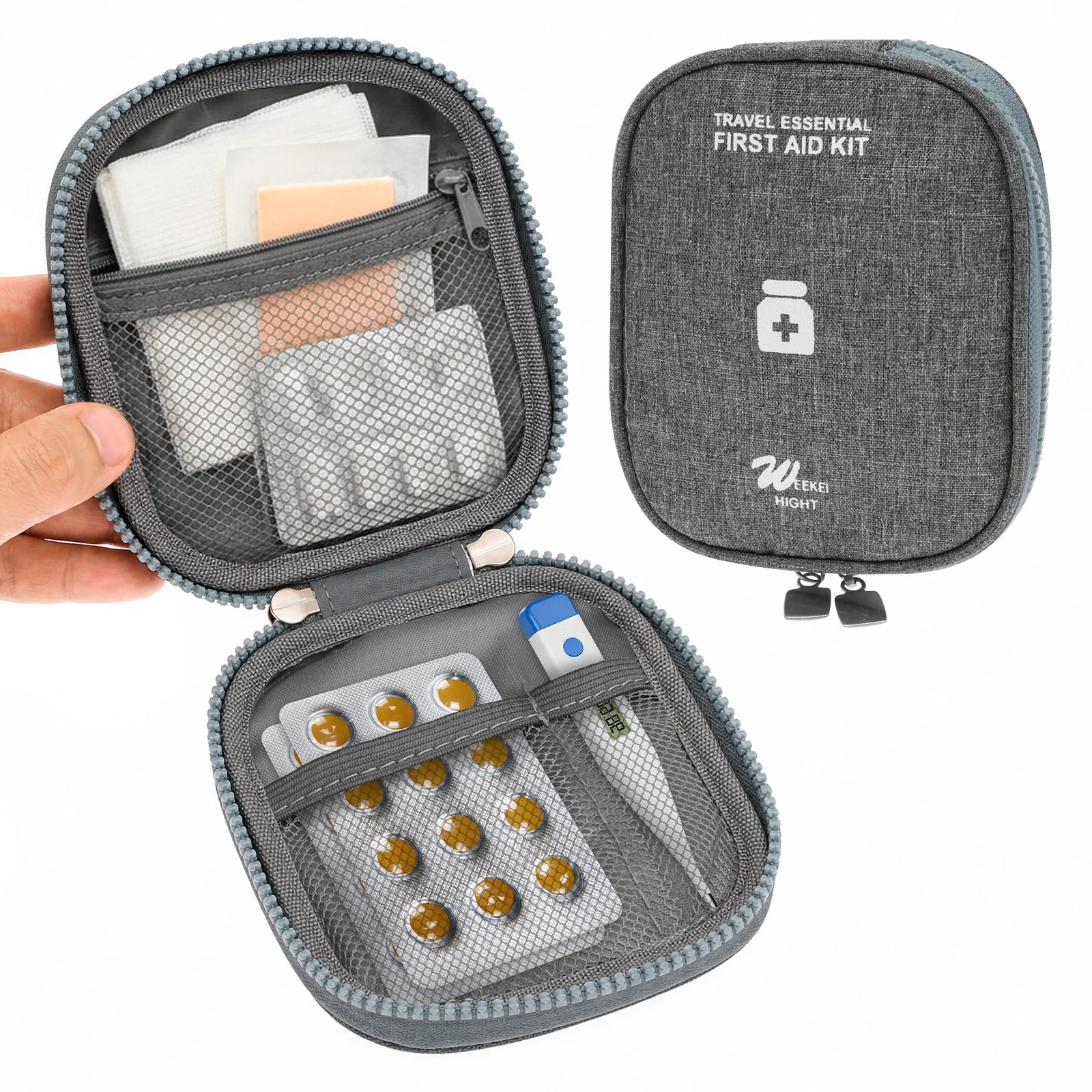 Mini Portable Medicine Bag Travel First Aid Kit Survival Kit Medicine Box Outdoor Emergency Camping Survival Essential