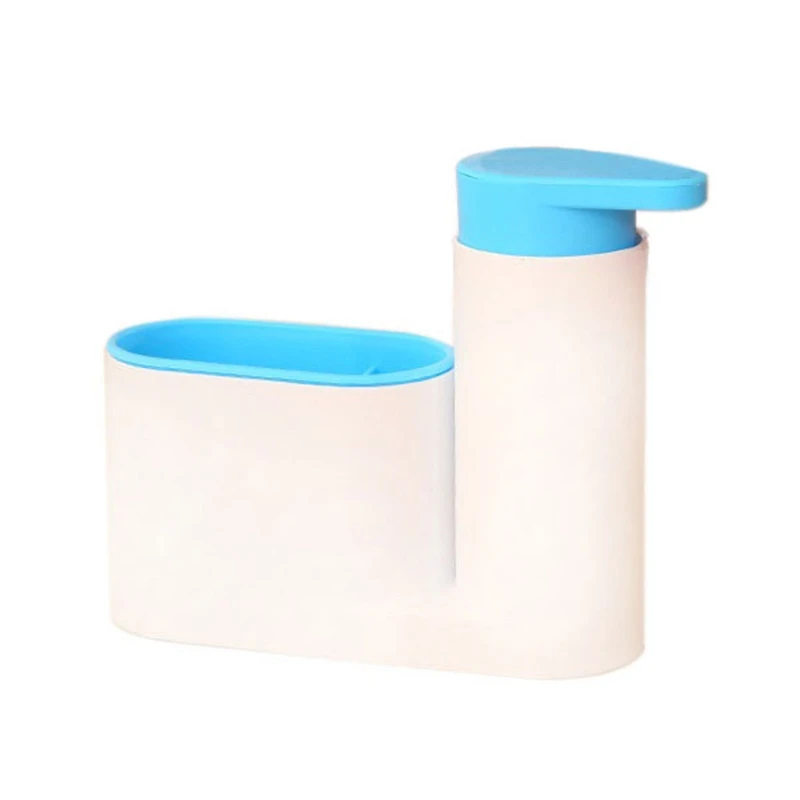 A0KE Soap Dispenser Dishcloth Holder Kitchen Organizer Rack Sponge Holder Easy to Use