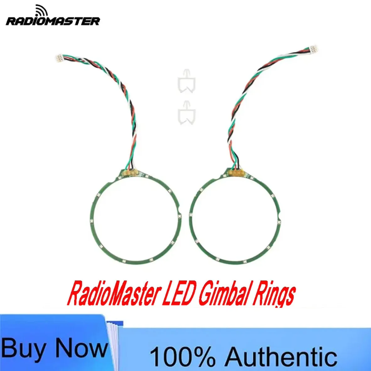 RadioMaster TX15 LED Gimbal Rings - Dynamic & Static Lighting RC Transmitter Accessory