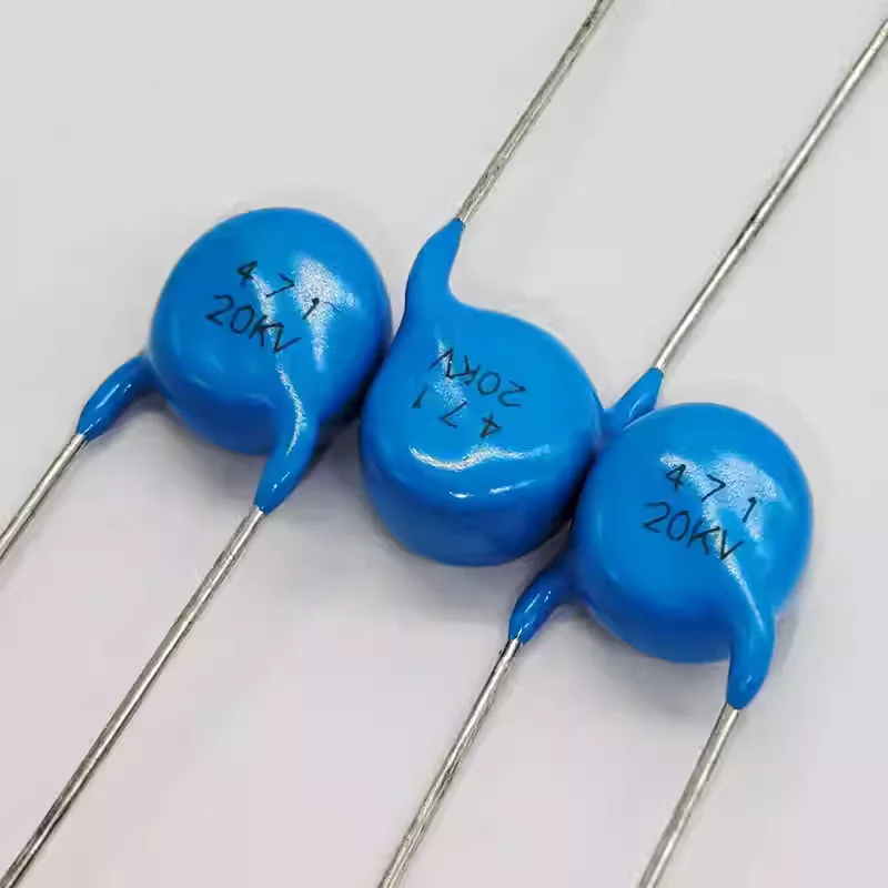 10-100pcs Meizhi high-voltage ceramic capacitors 20KV 471K 470pF medical equipment power ceramic capacitors