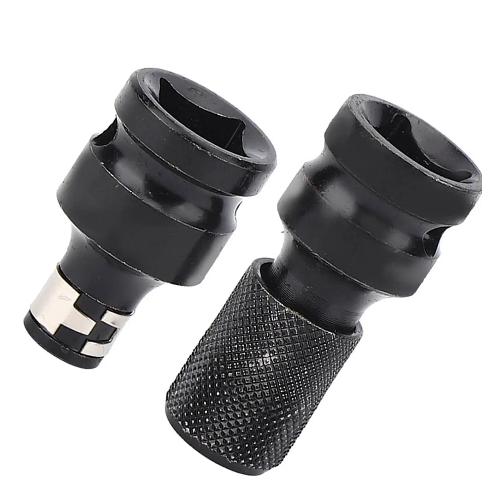 Adaptador de chave de 1/2 1/4 polegadas Kit de conversão de soquete de haste hexagonal Ferramenta adaptadora de soquete universal