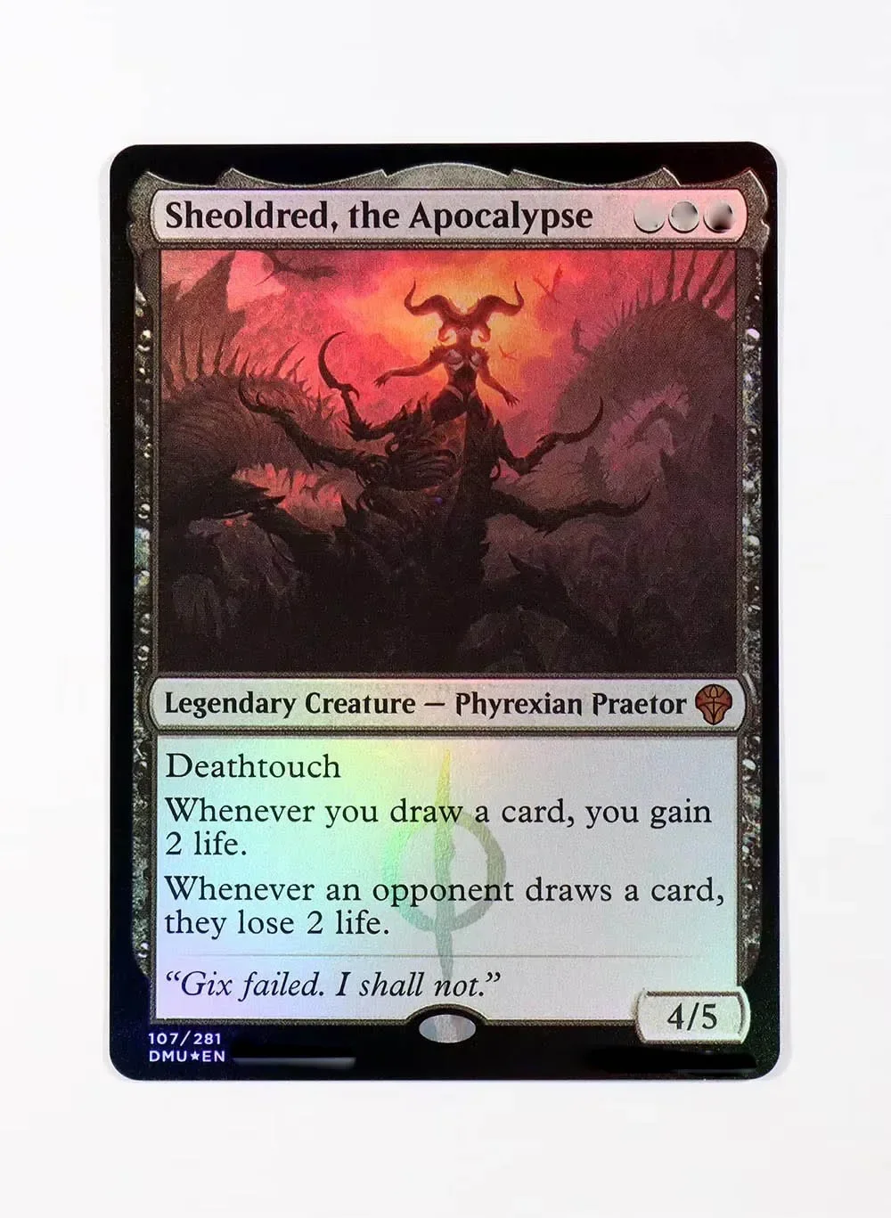 Magical Proxy Holo/Foil Top Quality Cards Sheoldred the Apocalypse  Gathering Proxies