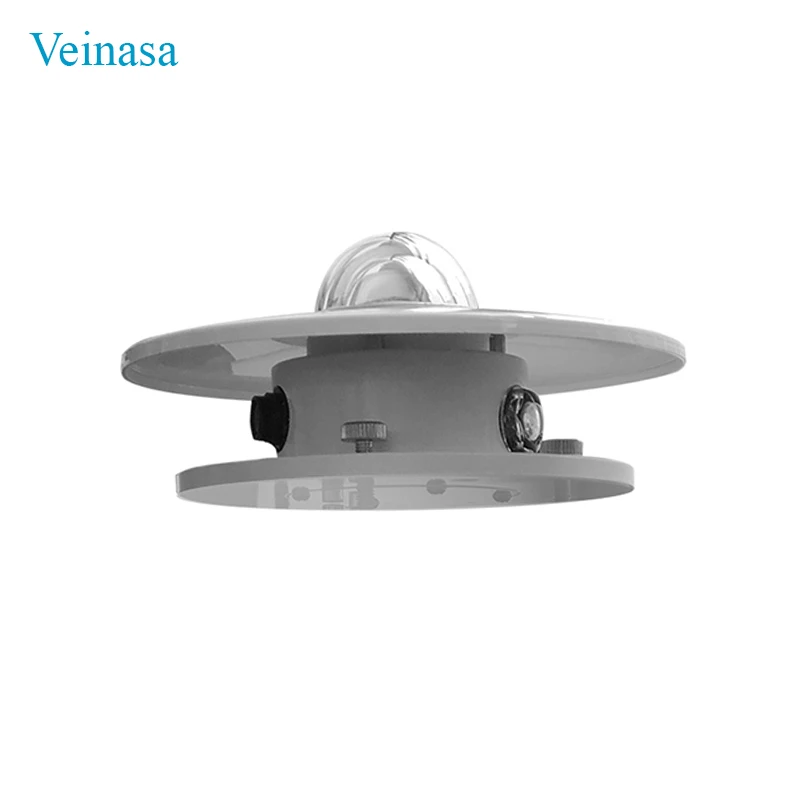 Veinasa-ZFS-N Photovoltaic Weather Station Using Solar Power Station System Pyranometer Solar Radiation Sensor