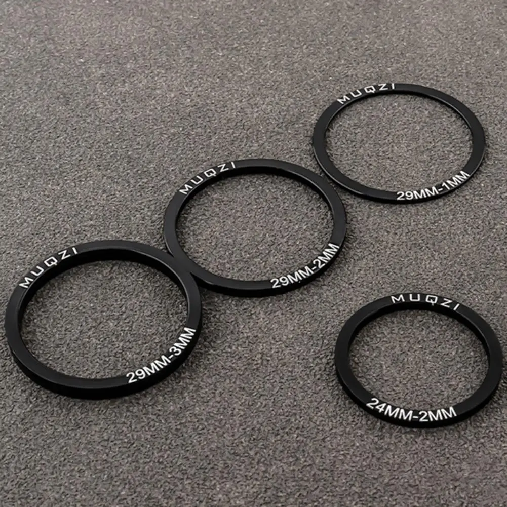 5Pcs Bike Bottom Bracket Washer Stainless Steel Bottom Bracket Washer Spacer Gasket Crank Ring Washer Bottom Bracket Gasket