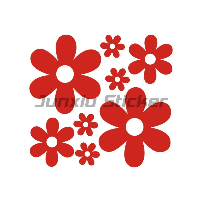

Car Sticker Flower Beautiful for Car Window Body Decoration Automobiles Motorcycles Exterior Accessories Vinyl Decals