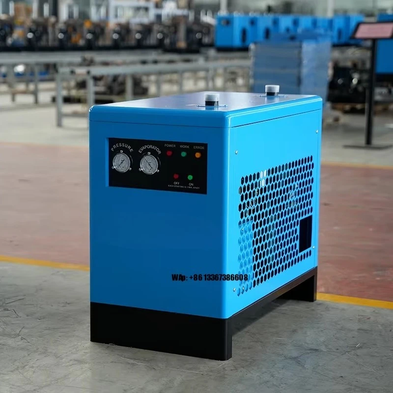 

Screw Portable 10HP Air Compressor Dryer System with Pump Refrigerated Cooling AC 220V/380V