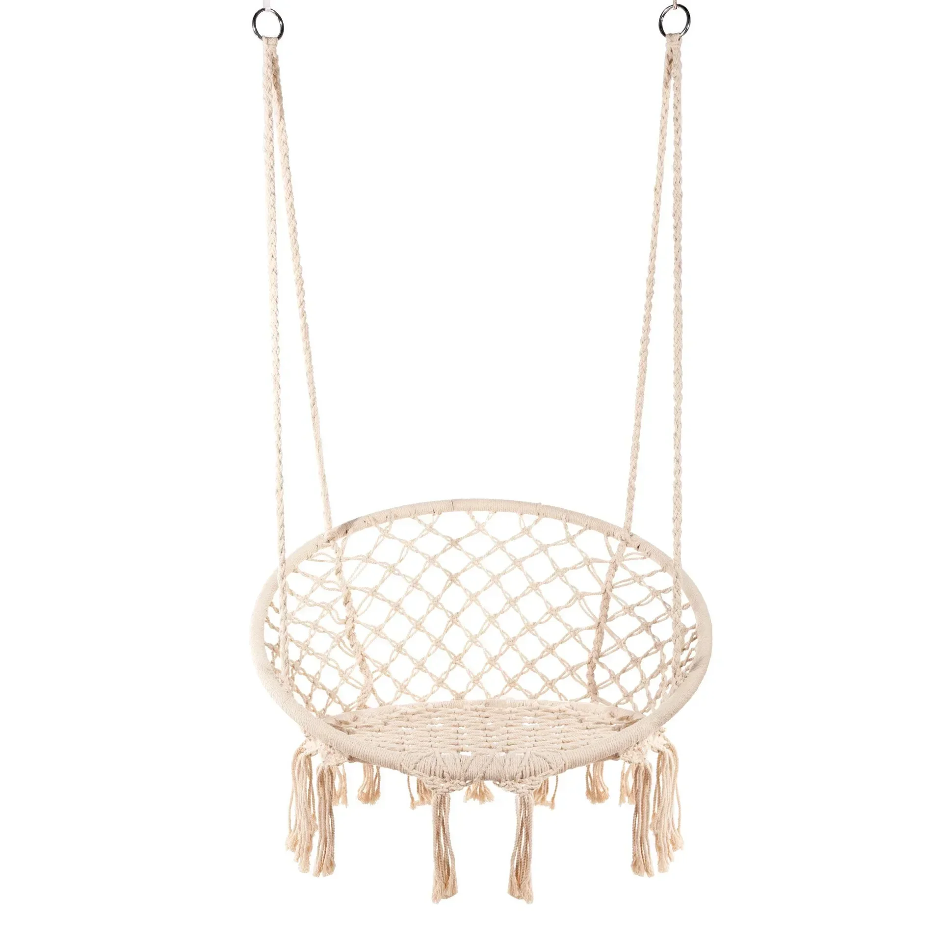 Nordic style weave hanging chair indoor swing cradle Princess bedroom hanging hammock chair