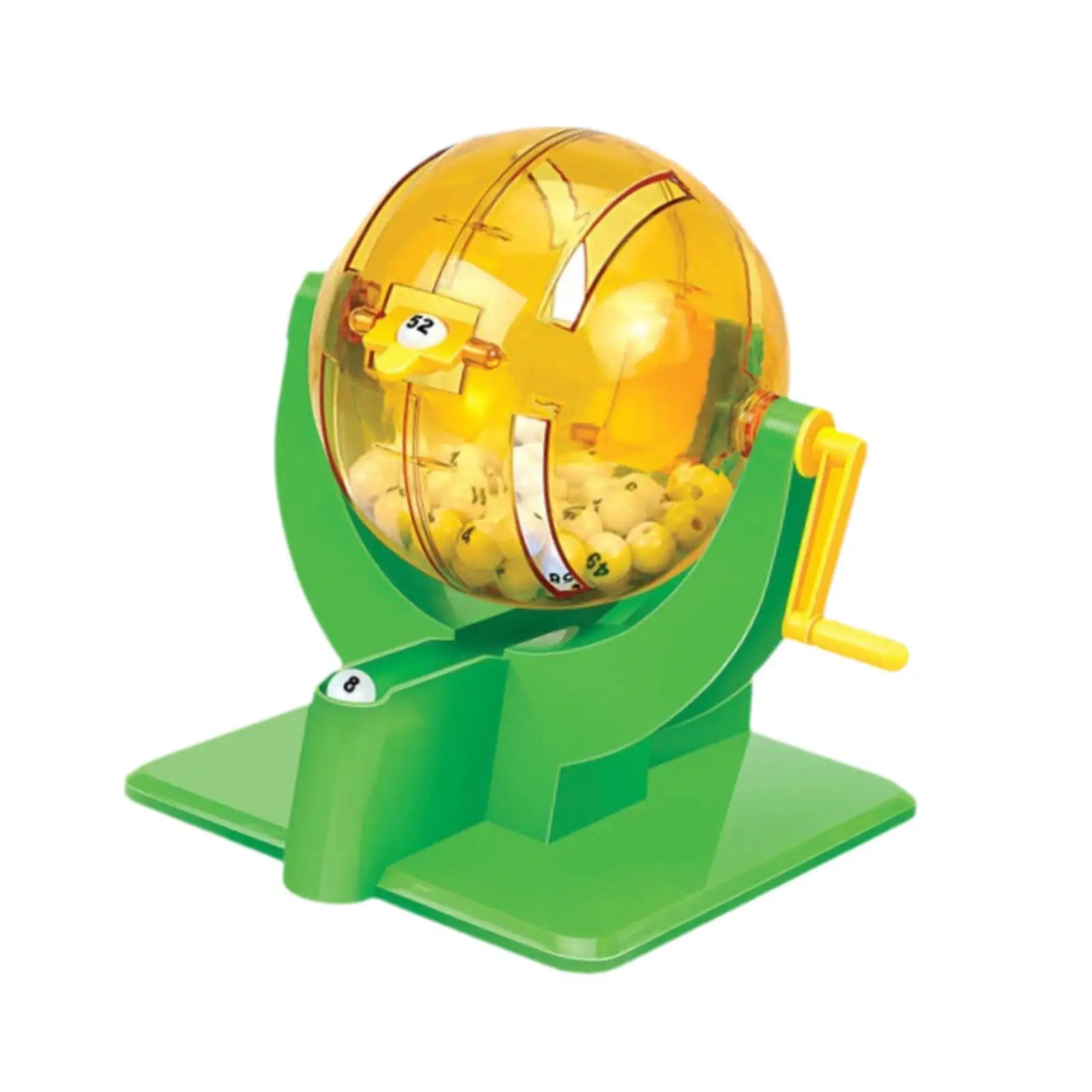 

Игра Lotto с 90 шариками с номерами лотереи, портативная практичная мини-машина для лотерейных шариков для спальни, гостиной, вечеринок, детей, дома