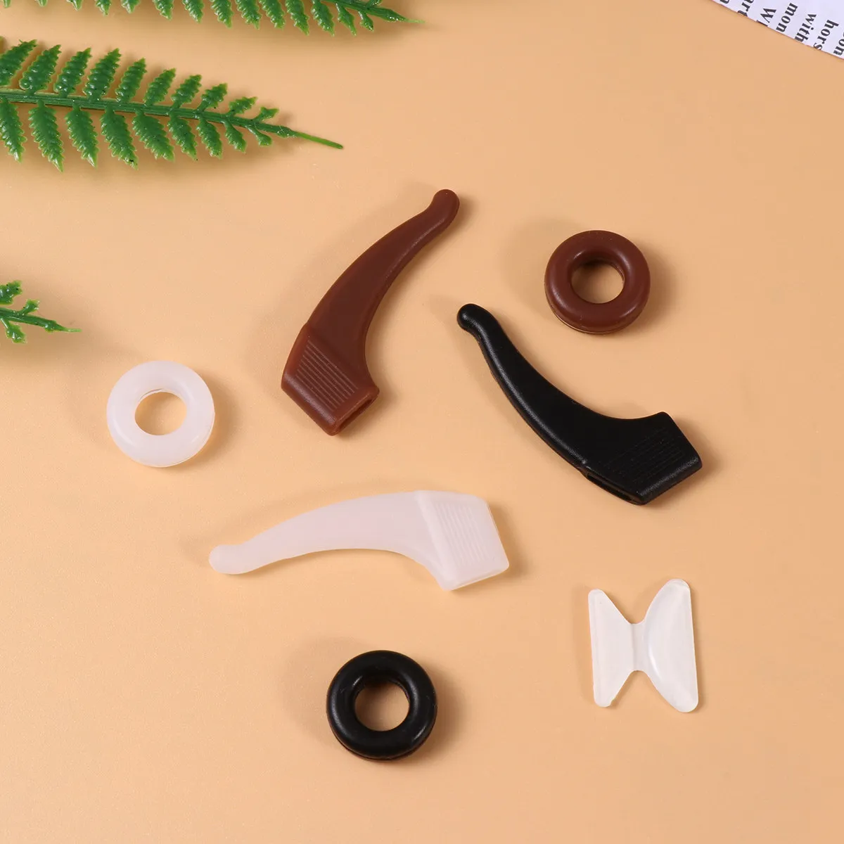 

18Pairs Silicone Eyeglasses Non-Slip Leg Sleeves Anti-Slip Ear Hooks for Running Cycling Climbing Surfing Hunting Students