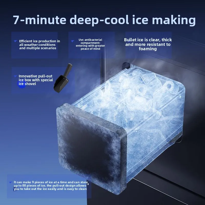bar machine can make ice, ice drinking water all-in-one machine, vertical water