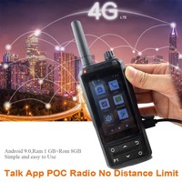 ANYSECU A970S 4G Network Radio Android 9.0 LTE PTT POC Walkie Talkie Mobile Phone Compatible with Zello Real-ptt pocstar