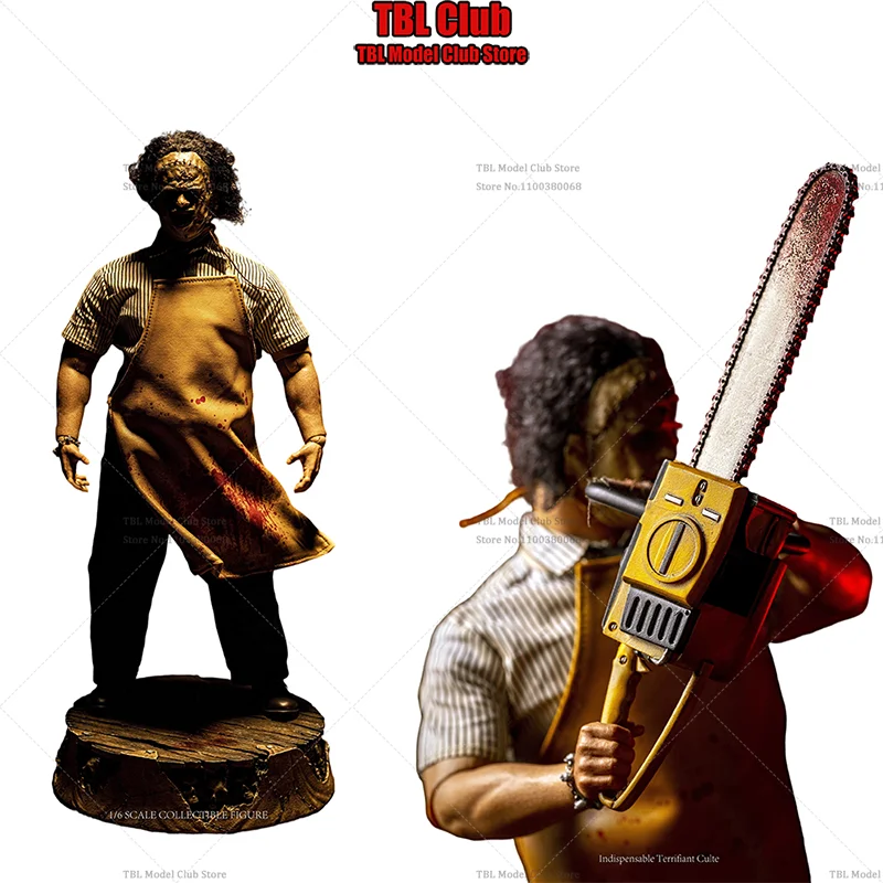 

W TOYS 1/6 Scale Human Face Mask Chainsaw Man Classic Horror Killer Movies 12-inch Full Set Action Figure Male Soldier Toys