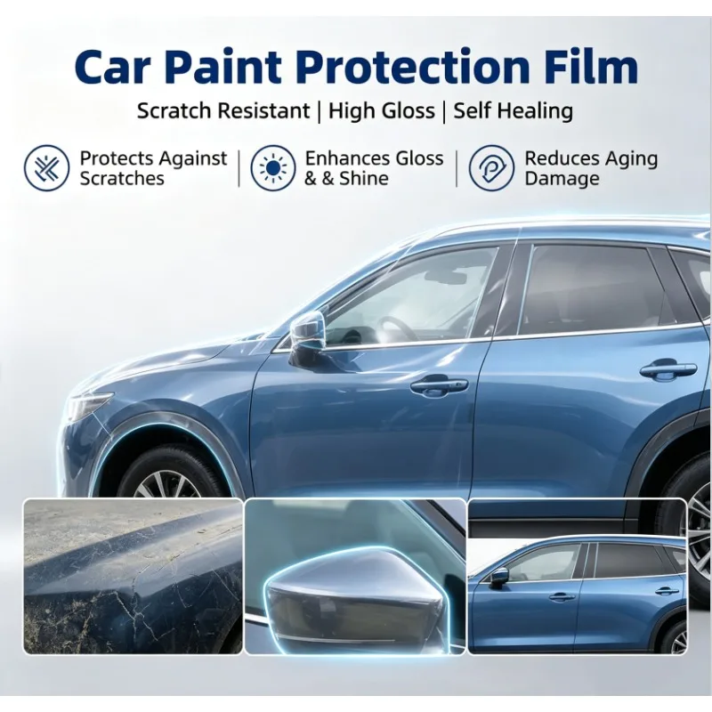 For Honda Ridgeline 2017-2020 High Quality Pre Cut Paint Protection Film Clear Bra TPU 8.5mil Invisible Headlight Sticker Film