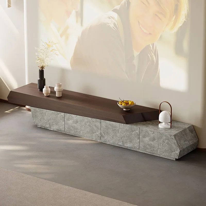 Modern Aesthetic Tv Stands Minimalist Designer Storage Cabinets Nordic Tv Table Display Living Room Muebles Trendy Furniture