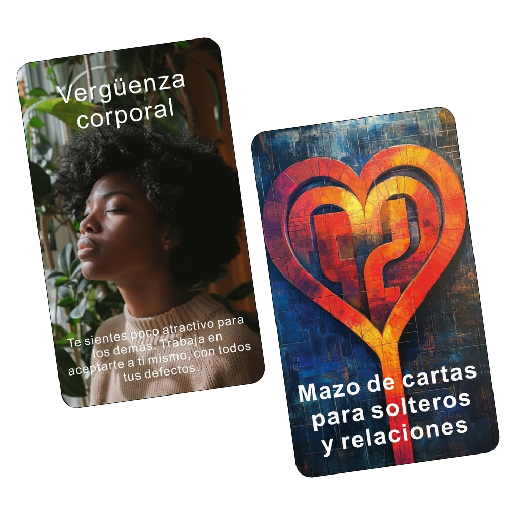 Карты Таро испанского языка, что выблокировать? Карты Love Oracle, колода Oracle Relationship Singles для начинающих, 80 карт, 12x7 см