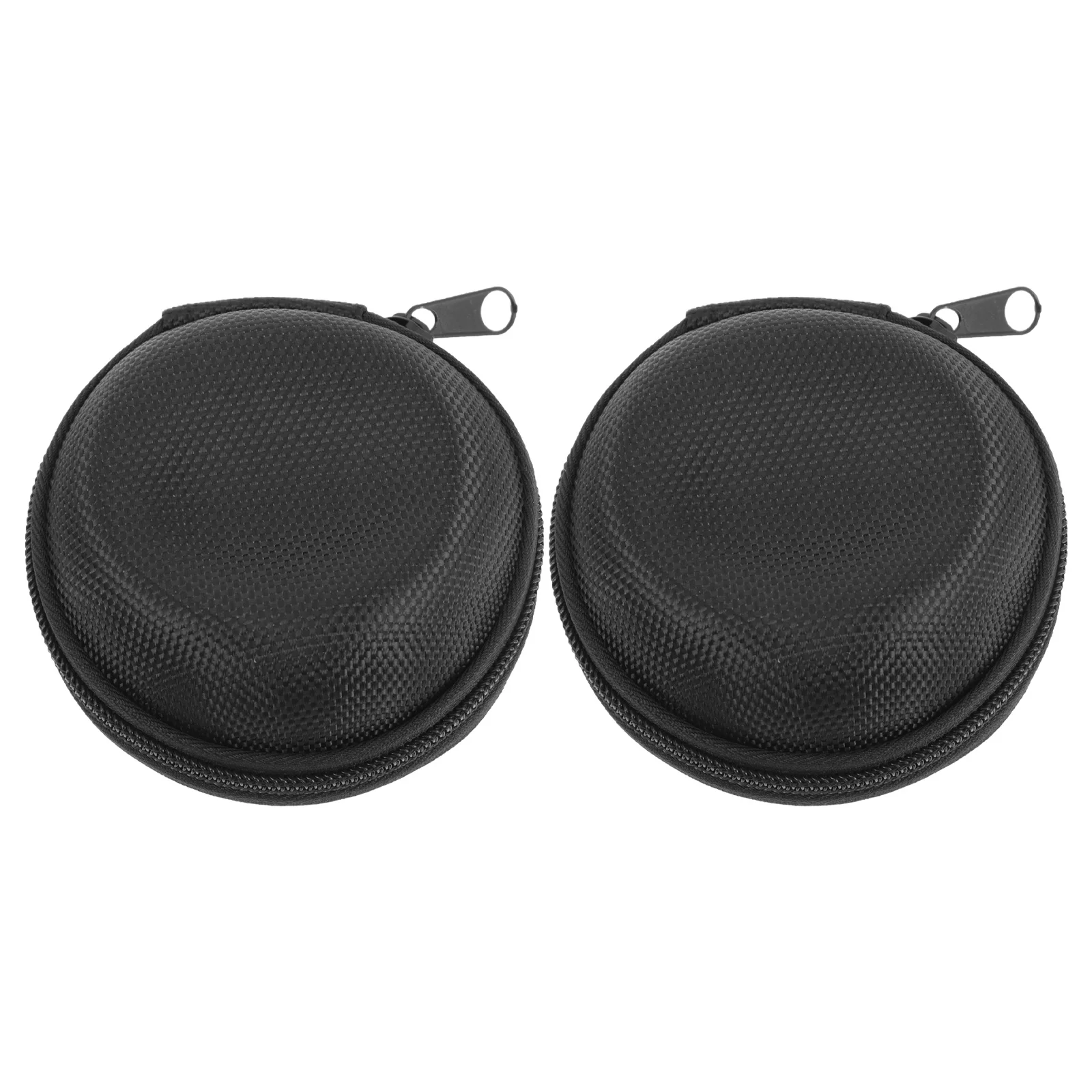 

2Pcs Portable Round Watch Case Compact Size Wearresistant Suitable for Travel Home Storage Men Women Watches Round Watch Case