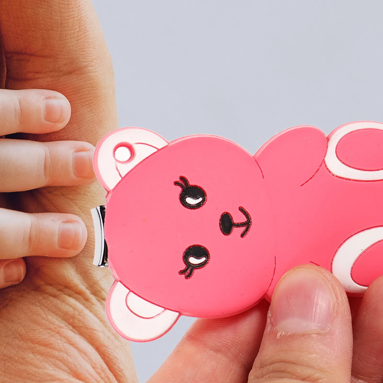 

Baby Nail Clipper Carbon Steel Silicone Cover Safe Manicure Tool Infant Fingernail Trimmer Toddler Nail Grooming Aid