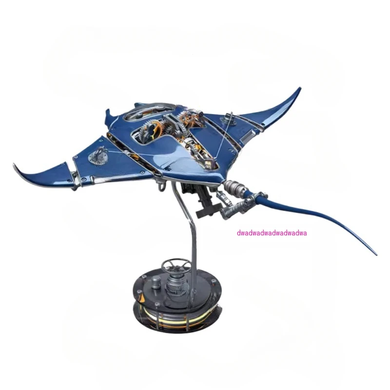 

Mechanical devil fish manta ray all-metal assembly precision mechanical model