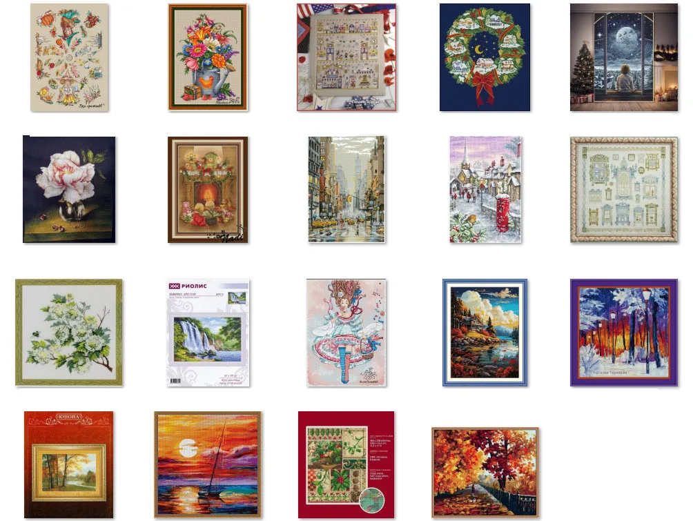 

Прекрасный набор для вышивки счетным крестом высшего качества, набор для вышивки крестом, хлопковые наборы для вышивания, Рождество 18-первый снег, 35-35